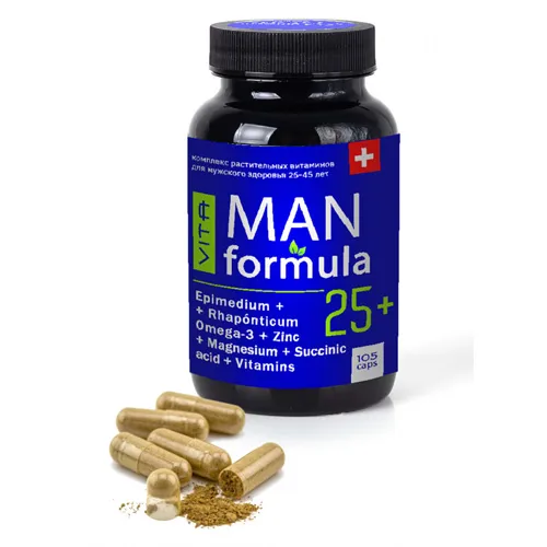 "Vita Man 25+" метаболический растительный комплекс