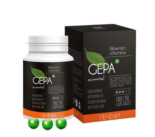GEPAessential, мицелярный витаминный комплекс для печени