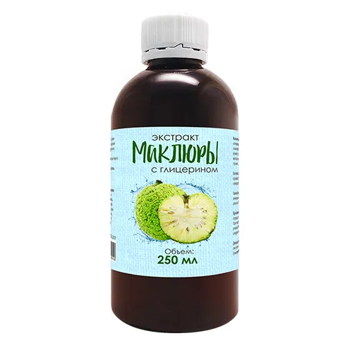 Маклюра (адамово яблоко) на глицерине экстракт для наружного применения, 250 мл