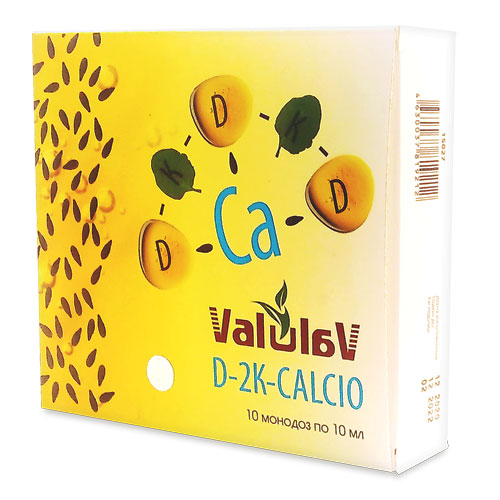 ValulaV  D-2K-CALCIO концентрат пищевой монодозы
