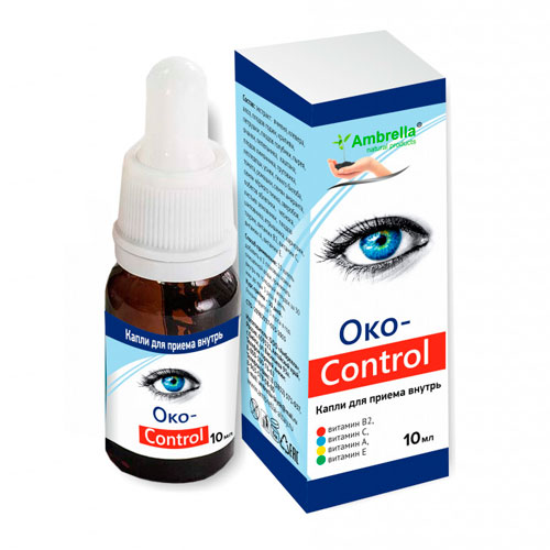 Oko Control - профилактика функций органов зрения, 10 мл. (внутрь)