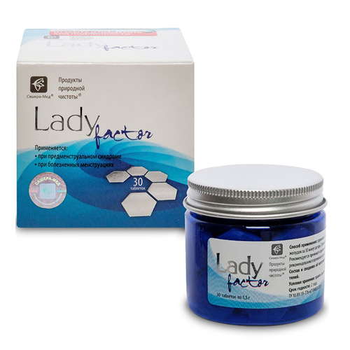 LadyFactor (Леди Фактор) таблетки при ПМС