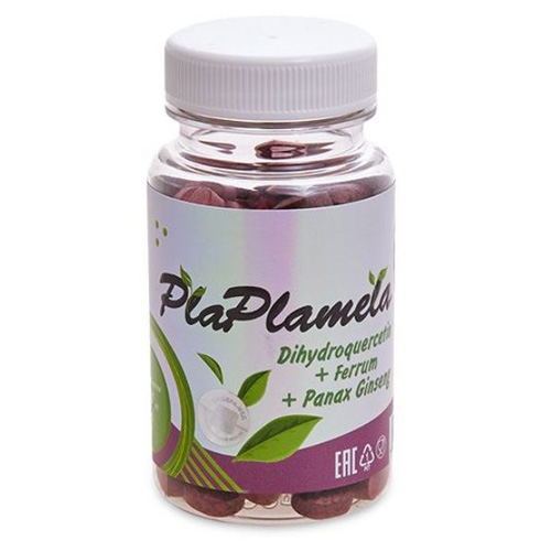 PlaPlamela Дигидрокверцетин и железо, 120 таб.