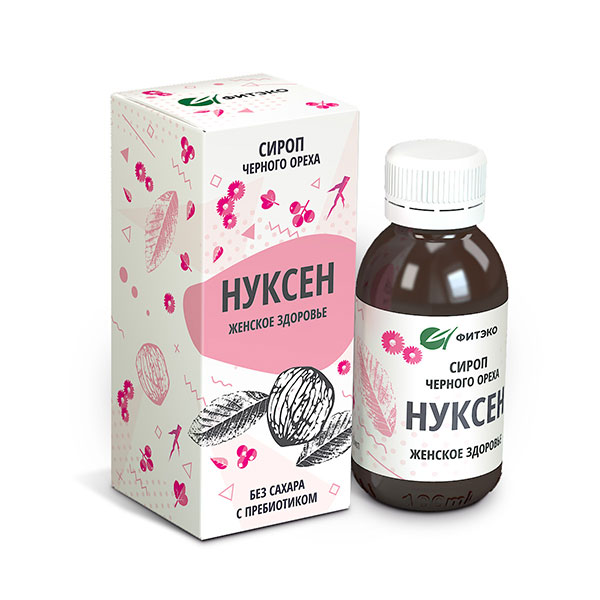 Сироп Нуксен "Женское здоровье", 125 мл.