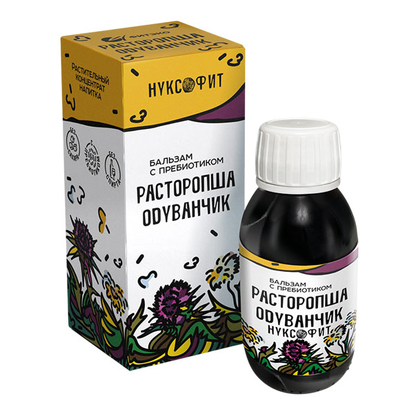 Бальзам Нуксофит "Расторопша Одуванчик", 100 мл.