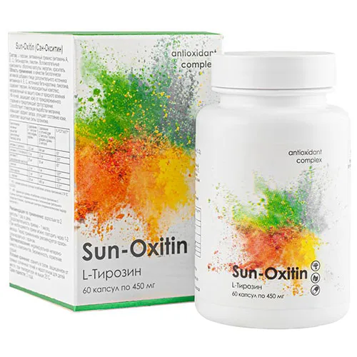 "Sun-Oxitin" L-тирозин, 60 капс.