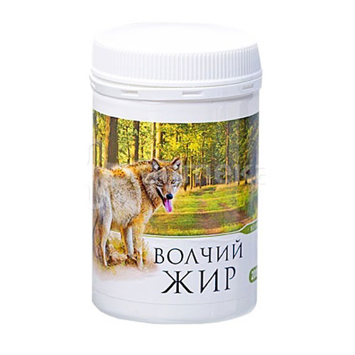 Волчий жир топленый, 200 мл.