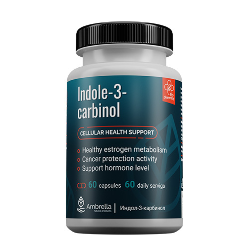 "Индол-3 карбинол" Комплекс противоопухолевый для молочной железы, 60 капсул